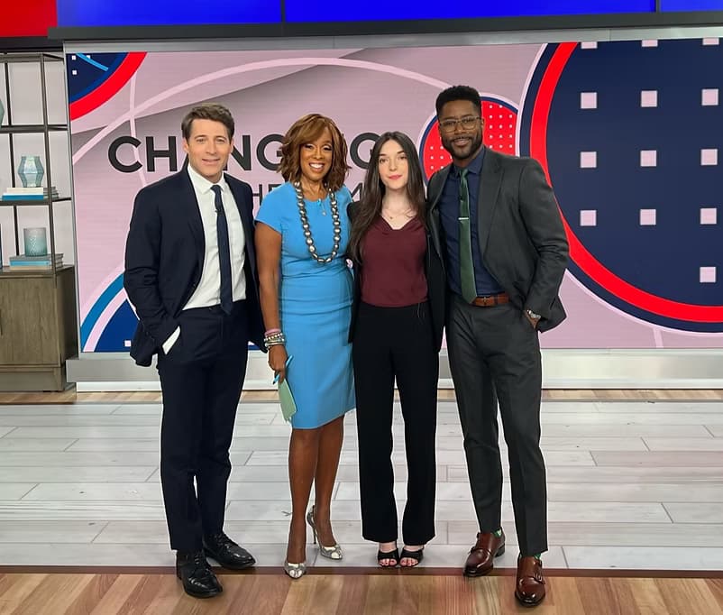 Arielle Zappia on CBS Mornings